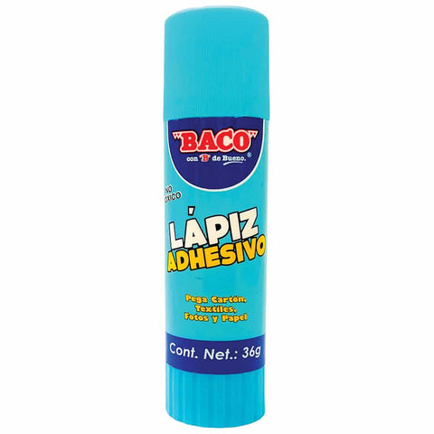 Lápiz Adhesivo Baco 36G C/12