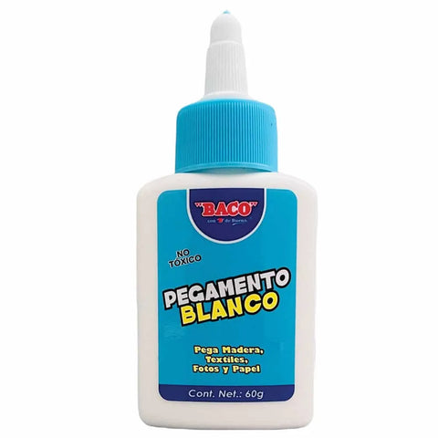 Pegamento Blanco Baco 60 Grs