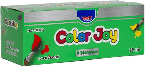 Pintura Baco Color Joy 67B Rojo Carne C/10 25Ml