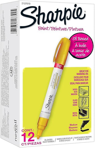 Sharpie Paint Amarillo C/12