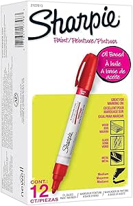 Sharpie Paint Rojo C/12