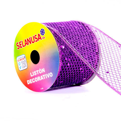 Liston Selanusa Navideño Morado 9.14 Mts JKR09-F