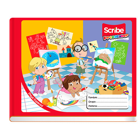 Preescolar Scribe 80H Rayado Especial 4107