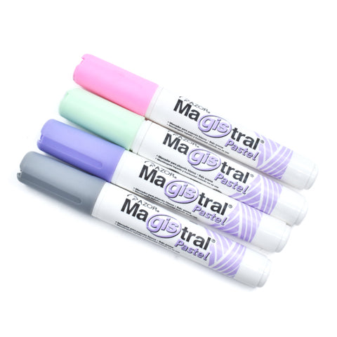 Marcador Pizarrón Azor Magistral Pastel Surtido C48