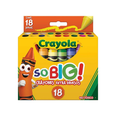Crayón Crayola C/18 Extra Jumbo So Big!