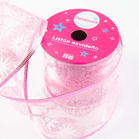Liston Selanusa Navideño Rosa 9.14 Mts 1408-49