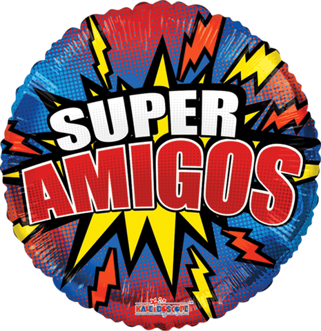 Globo MetÌÁlico 18C Super Amigos