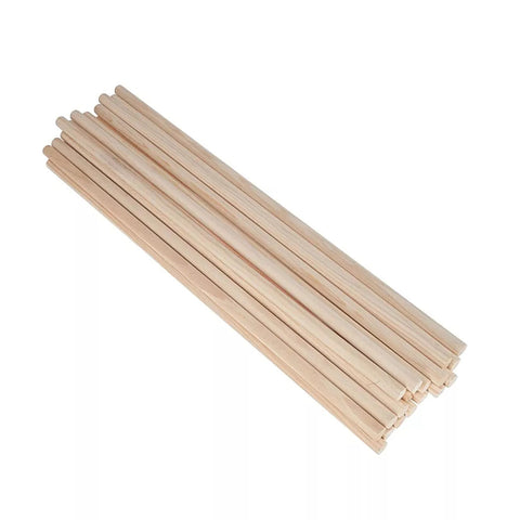 Palito Redondo Jumbo 30Cm x 6mm C/25 PPAL7