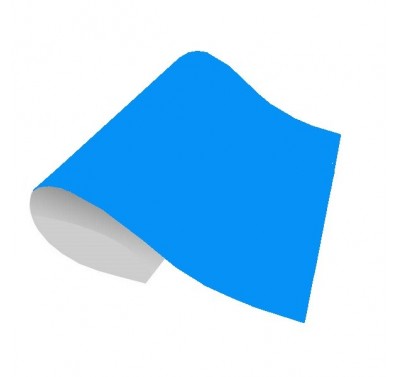 Cartulina Fluorescente Janel 47.5x66 C/10 Azul