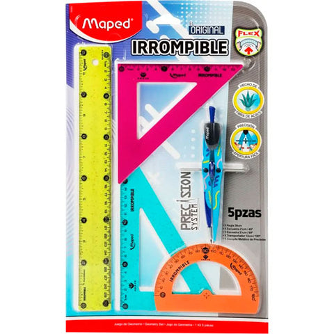 Juego Geométrico Maped Irrompible De Agave 981811