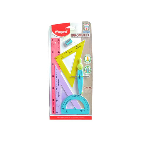 Juego Geométrico Maped Irrompible De Maiz 981875