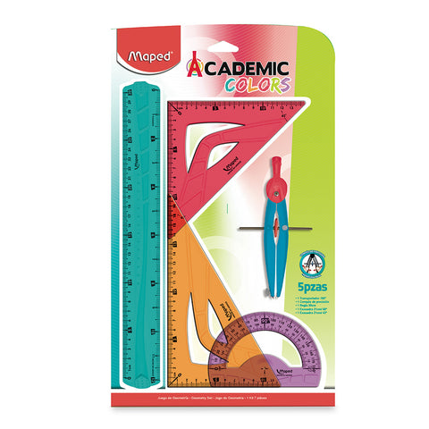 Juego Geométrico Maped Academic Colors 981748
