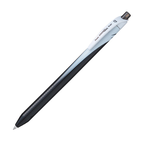 Bolígrafo Pentel Energel 7MM Retractil Negro BL437RCP C/12