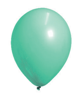 Globo Decoart #24 Pastel Verde Claro C/3