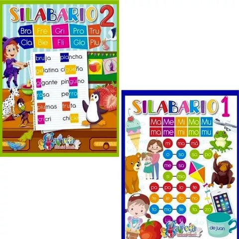 Paquete Silabario Garcia 2+1 Gratis