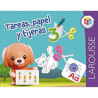 Libro Larousse Tareas, Papel Y Tijeras 3