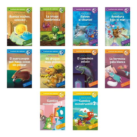 Libro Larousse Montón De Cuentos Con Valores