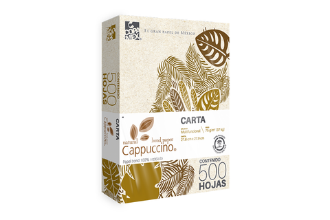 Papel Copiadora Copamex Capuchino 500 Hojas Carta 75 Gr
