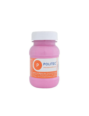 Pintura Acrílica Politec 100Ml 343 Fiusha C/6