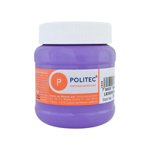 Pintura Acrílica Politec 250Ml 346 Lavanda