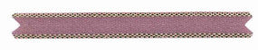 Listón Satinex Doble Cara Lurex Ancho #3 15 Petalo De Rosa