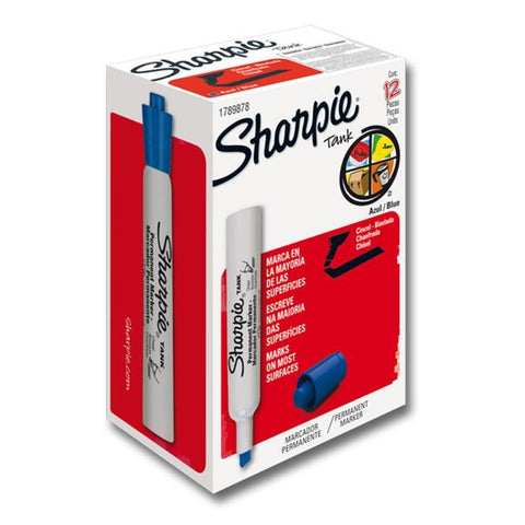 Sharpie Tank Azul C/12