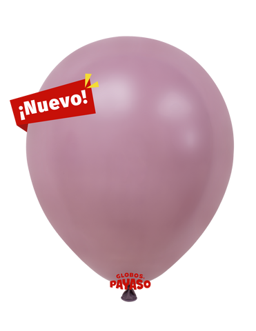 Globo Payaso #5 Vintage C/100 Malva