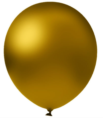 Globo Don Confeti #12 Gold Chrome C/50