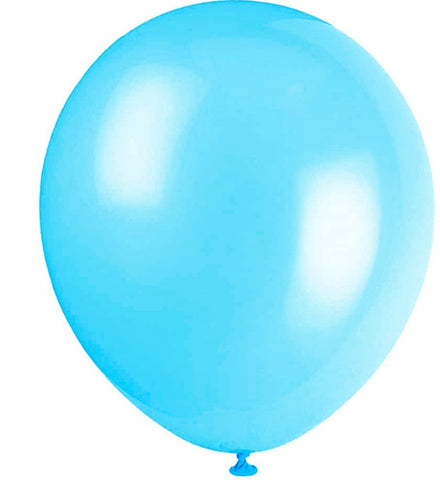 Globo Don Confeti #12 Light Blue C/50