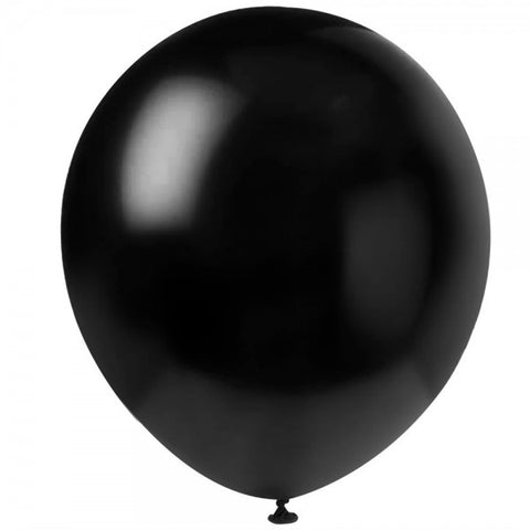 Globo Don Confeti #12 Negro C/50