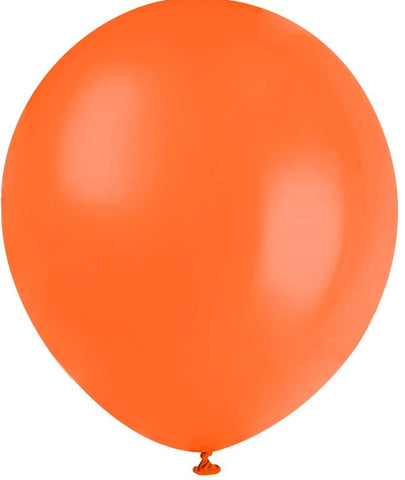 Globo Don Confeti #12 Orange C/50