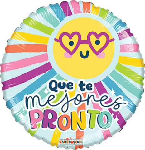 Globo Metálico 18C Que Te Mejores Sol