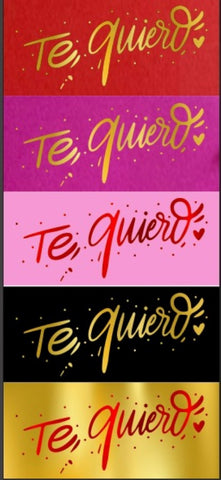 Sobre Dinero Party Max Foil Te Quiero C/5
