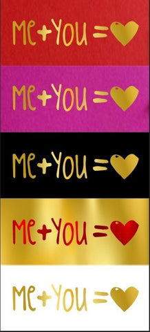 Sobre Dinero Party Max Foil You + Me C/5