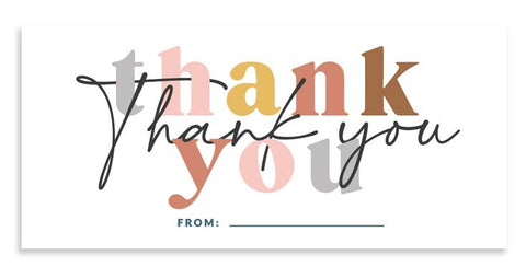 Sobre Dinero Party Max Thank You Pastel C/5