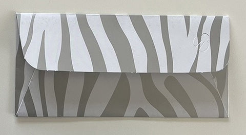 Sobre Dinero Party Max Zebra Plata C/5