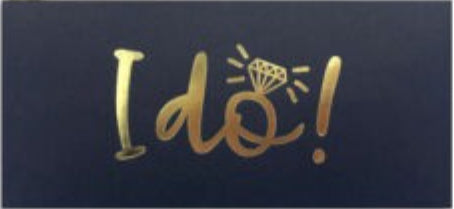Sobre Dinero Party Max Foil I Do C/5
