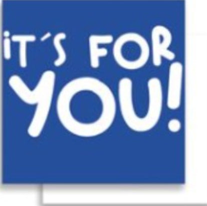 Sobre Dinero Party Max Chico Its For You Azul C/5