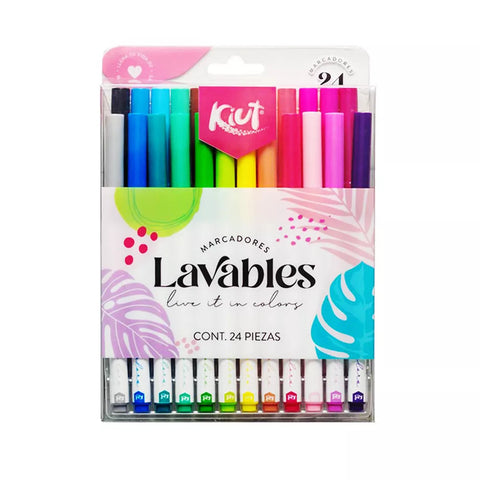 Marcador Kiut Lavables X24 553868