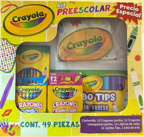 Kit Crayola Peescolar