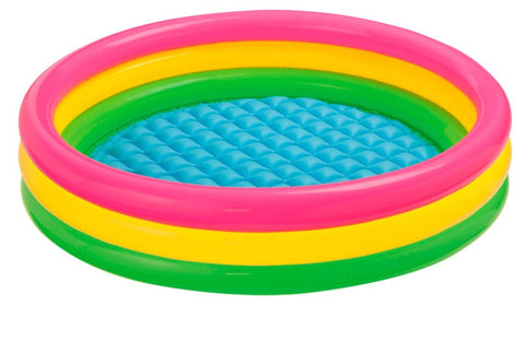 Alberca Inflable Intex 3 Colores 86CM X 25CM 58924NP