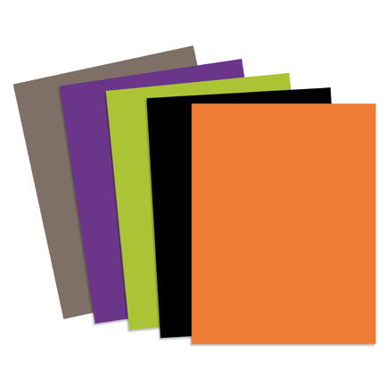 Hojas De Colores Carta Eurocolors Surtidos C/100 Spooky