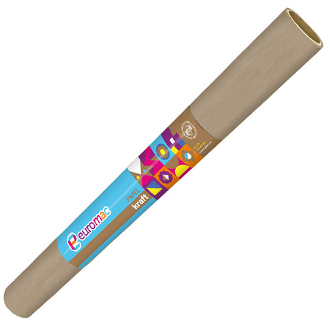Rollo Kraft Euromac 70 Cm X 25 Mts 90 Gm Ek0003
