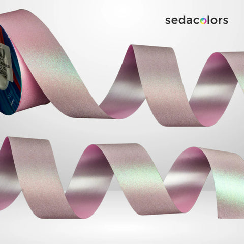 Liston Sedacolors #9 Gliter Iris Rosa Claro