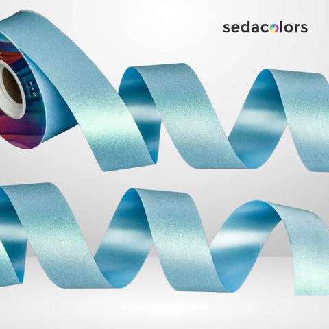 Liston Sedacolors #9 Gliter Iris Azul