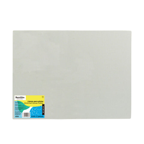 Lienzo Para Pintar 30x40 Cm Barrilito C/2
