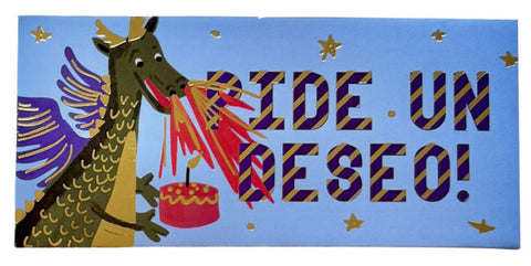 Sobre Dinero Party Max Foil Pide Un Deseo Dragon C/5