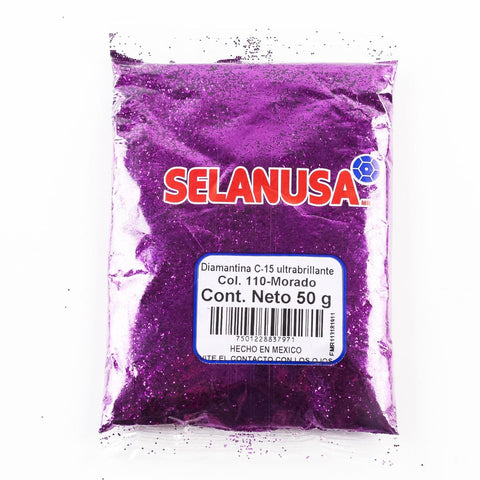 Diamantina Fina C-15 Selanusa 50Gr 110 Morado