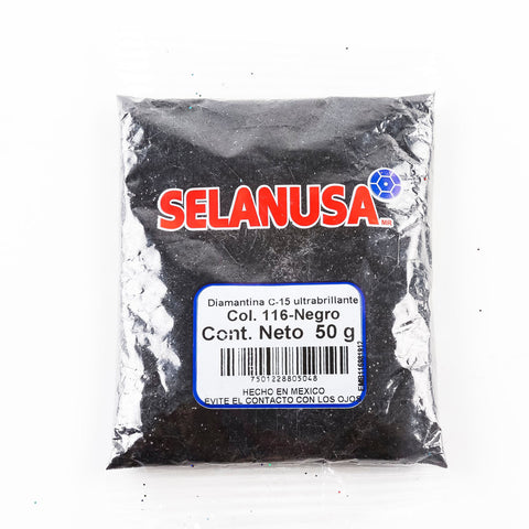 Diamantina Fina C-15 Selanusa 50Gr 116 Negro