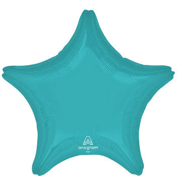 Globo Metálico 17S Estrella Azul Vibrante
